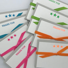 THANK YOU in NEON inks