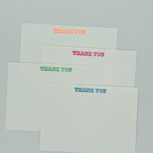 THANK YOU in NEON inks