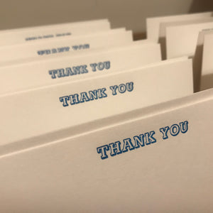 THANK YOU in NEON inks