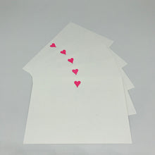 Neon Pink Hearts