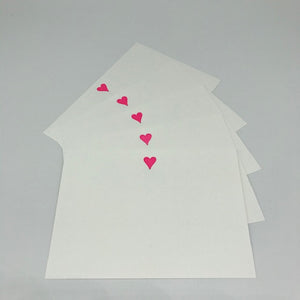 Love Heart in NEON Pink